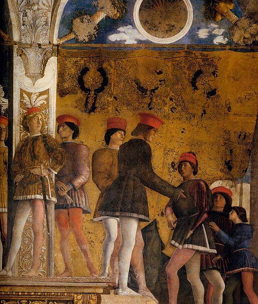 Andrea Mantegna The Court of Gonzaga china oil painting image